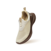 Mono Curve Slip Ons for Men : Ivory Brown