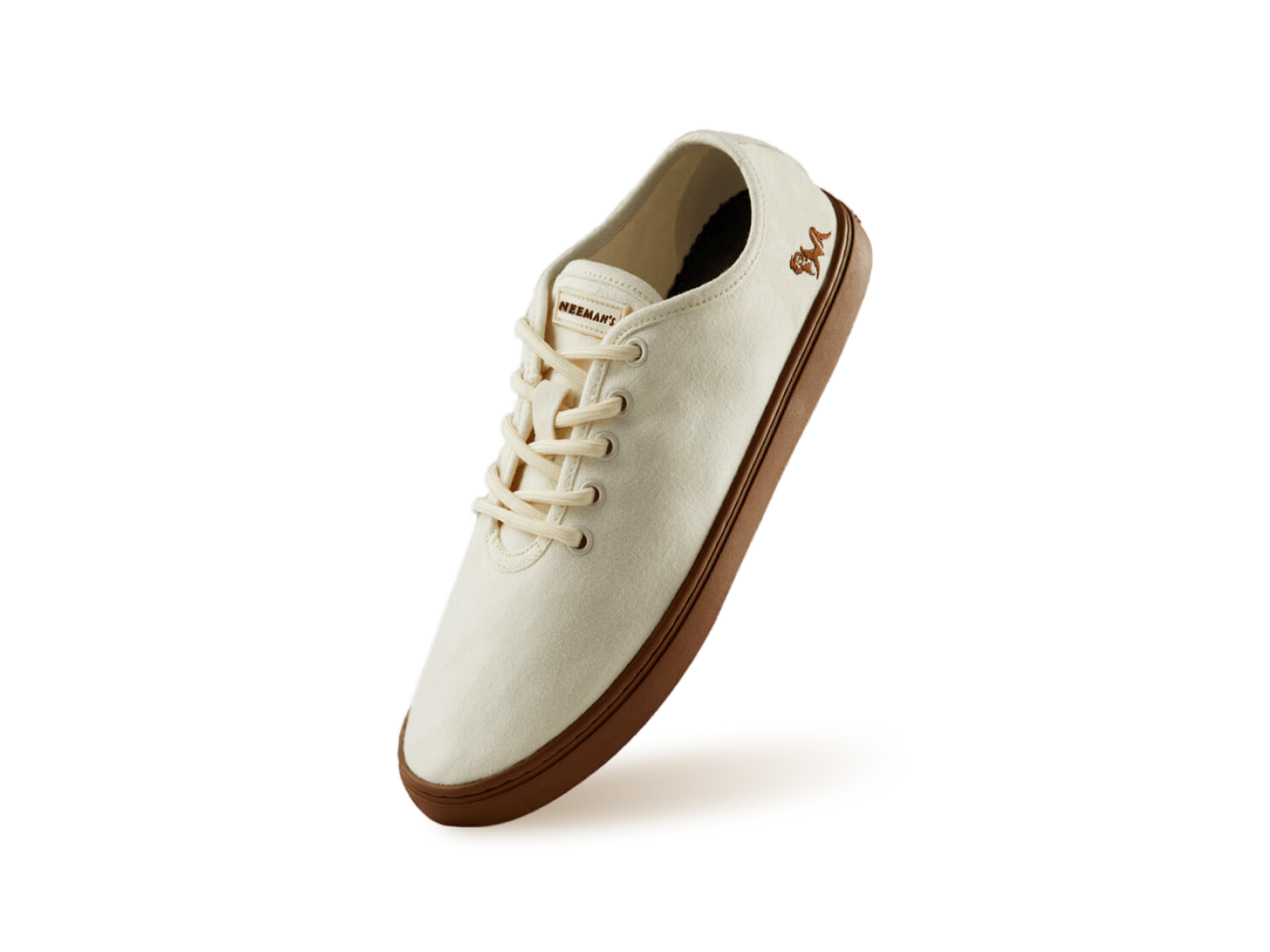 Cotton Classic Sneakers in Ivory Cream for Casual Wear