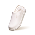 Cushers Clogs For Women : Ivory White