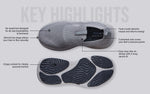 Knit Trainers For Men Slip On in Grey for Sports Wear