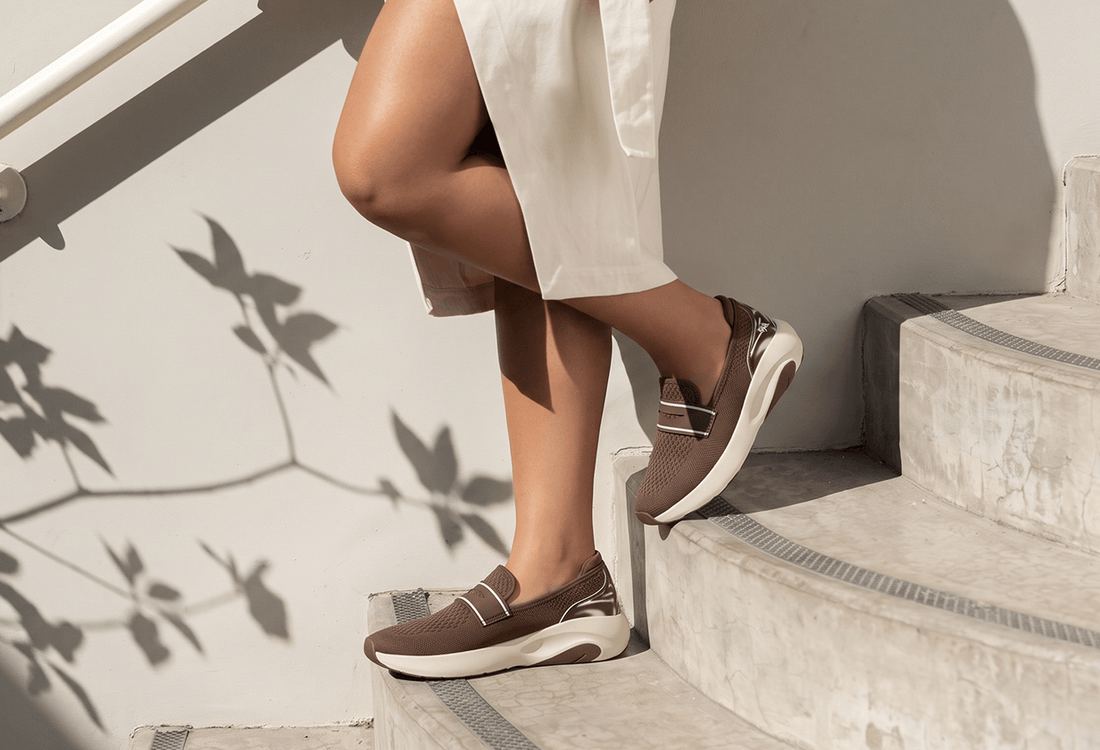 Loafers with Walking Shoe Performance
