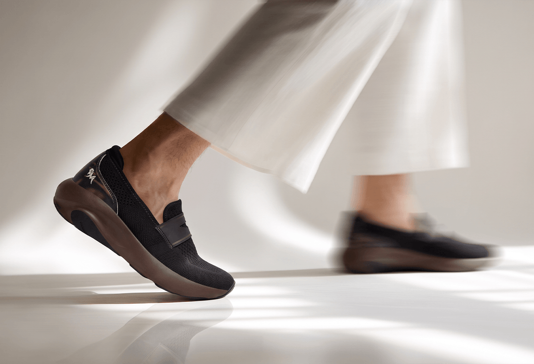Loafers with Walking Shoe Performance