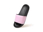 FootBed Slides for Women Lavender Black