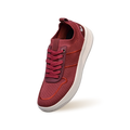 Embroidered Sneakers For Women : Maroon Ivory