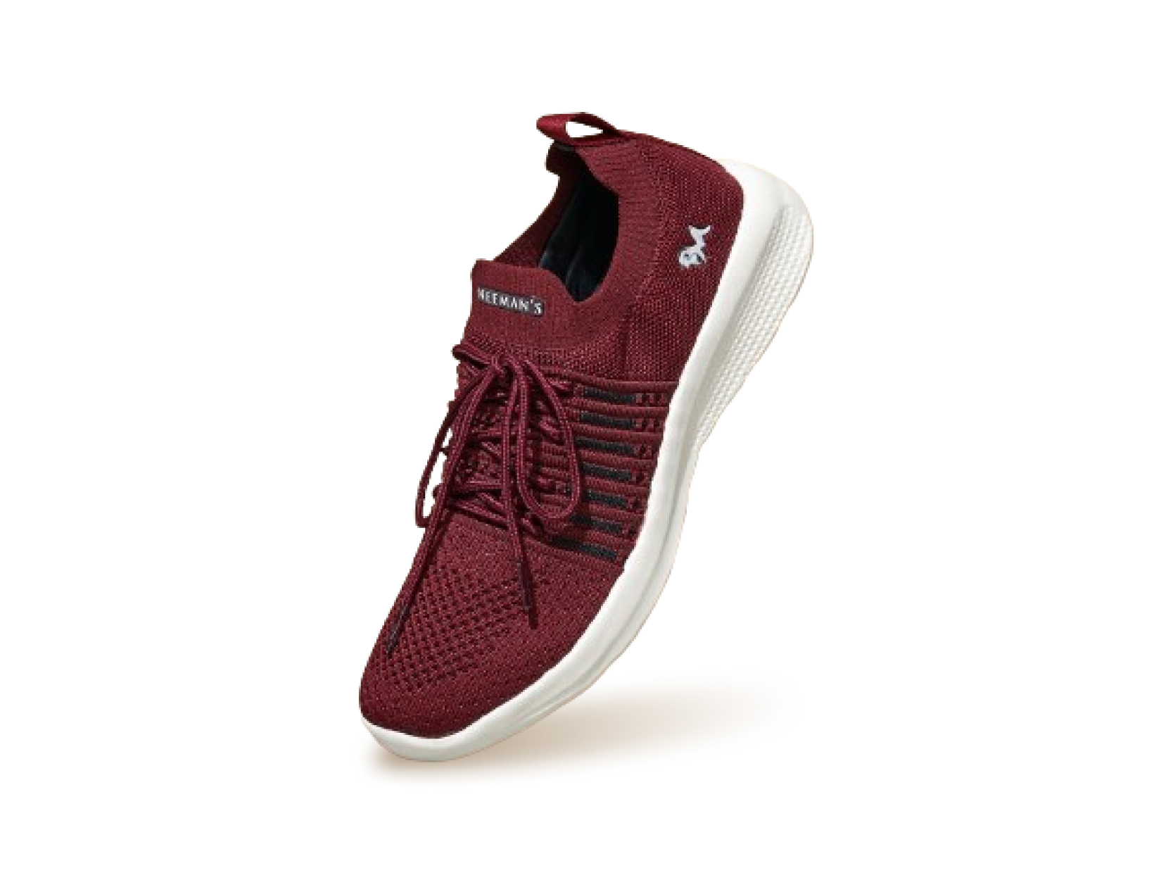 Comfy Hustlers Sneakers in Maroon for Casual Wear