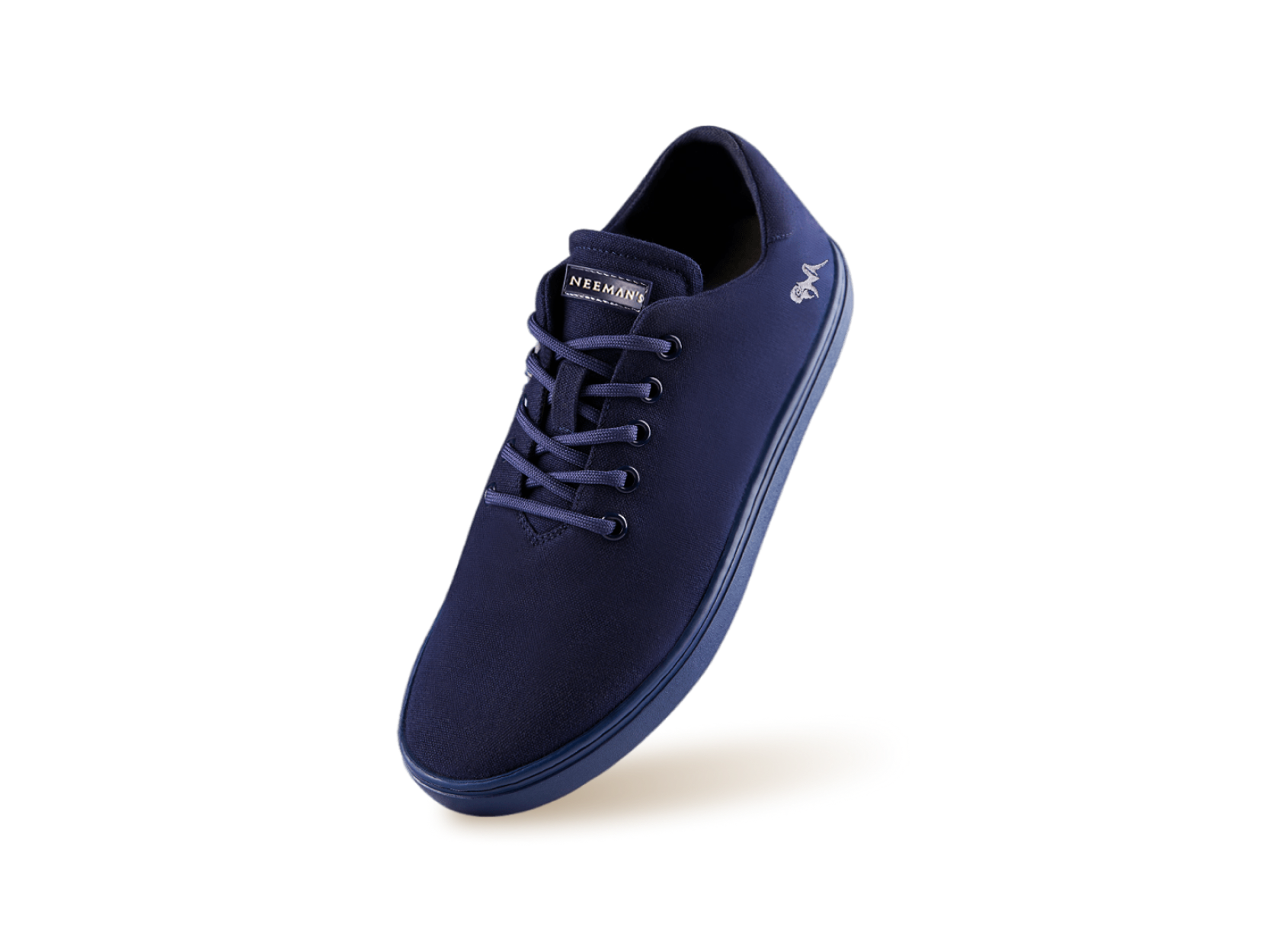 Cotton Classic Sneakers in Midnight Blue for Casual Wear