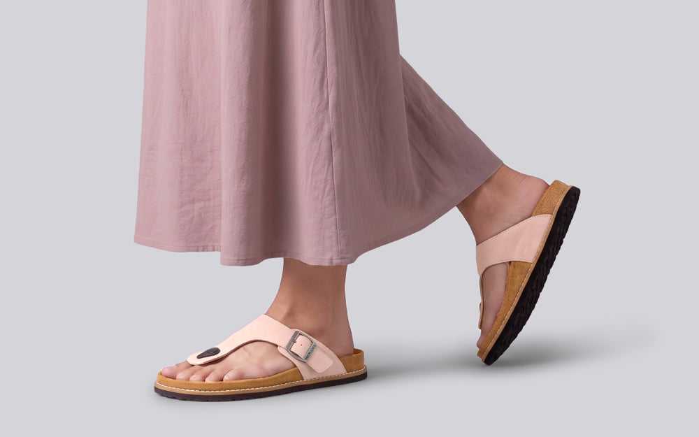 Mover Thong Sandals for Women : Pink