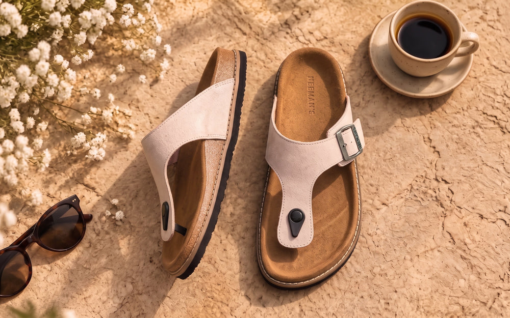 Mover Thong Sandals for Women : Pink
