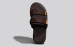 Breezy Fluff Sandals in Brown for Daily Use