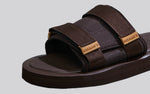 Breezy Fluff Sandals in Brown for Daily Use