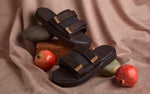 Breezy Fluff Sandals in Brown for Daily Use