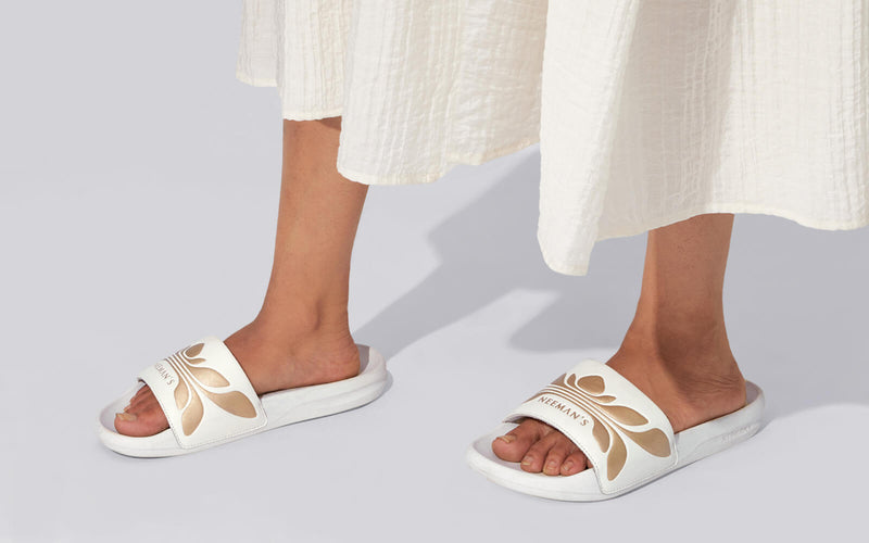 Slide Sandals Mcm White Slides Slide Sandals White Mcm Slides MCM