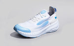Begin Walk - Cruise Sneakers in White-Blue for Signature Style