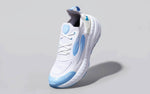 Begin Walk - Cruise Sneakers in White-Blue for Signature Style