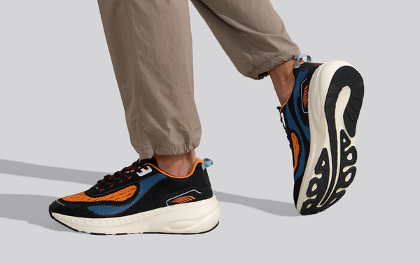 Blue Orange Black