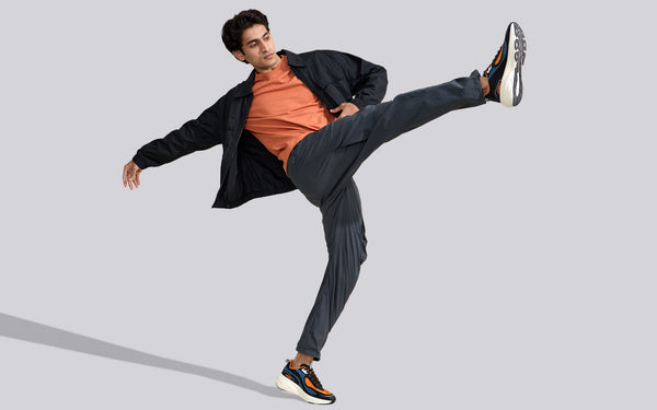 Blue Orange Black