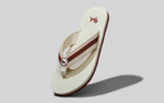 Cozy Flips Flip Flops in Beige-Brown for Casual Wear