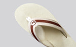 Cozy Flips Flip Flops in Beige-Brown for Casual Wear
