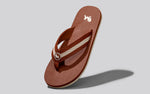 Cozy Flips Flip Flops in Brown-Beige for 