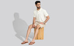 Cozy Flips Flip Flops in Brown-Beige for 