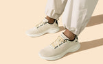 The CloudKnit Sneakers in Ivory for Casual Wear