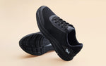Casual Trainers Sneakers in Classic Black for Sports Wear