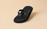 Classic Slippers Flip Flops in Coal Black for Daily Use