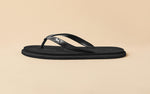 Classic Slippers Flip Flops in Coal Black for Daily Use