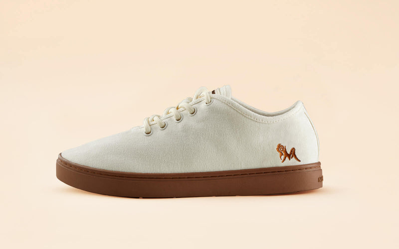 Cotton Classic Sneakers Ivory Cream