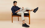 Dress Sneakers in Black for Formal Wear