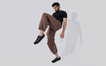 Elevated Basics Sneakers in Black for Casual Wear