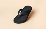 Eco Flips Flip Flops in Coal Black for Daily Use