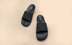 Eco Slides in Coal Black for Daily Use