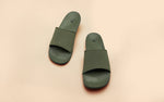 Eco Slides in Olive Green for Daily Use