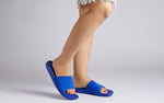 Eco Slides in Classic Blue for Daily Use