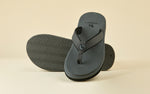 Fluffy flips Flip Flops in Pebble Grey for Extra-Soft Comfort