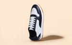 The Hipsters Sneakers in Black-White for Retro Style