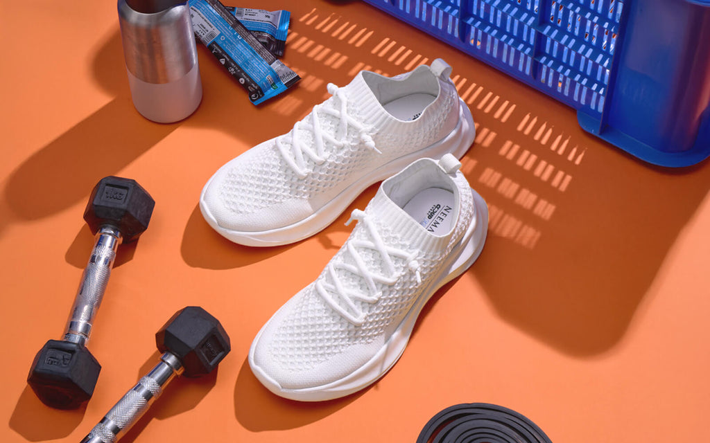 Knit Gliders For Women : White