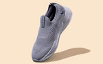Knit Trainers For Men Slip On in Grey for Sports Wear