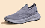 Knit Trainers For Men Slip On in Grey for Sports Wear
