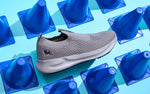 Knit Trainers For Men Slip On in Grey for Sports Wear
