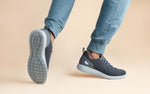 Light Walkers Slip On in Classic Grey for Walking