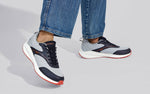 Off-Duty Buddies Sneakers in Black-Grey for Casual Wear