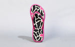 Printed Flip Flops in Black for Trending Style