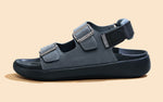 PureWhoosh Duo Glides Sandals in Grey for Daily Use
