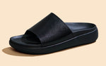 Purewhoosh Slides Sandals in Black for Daily Use