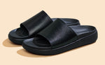 Purewhoosh Slides Sandals in Black for Daily Use