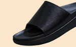 Purewhoosh Slides Sandals in Black for Daily Use