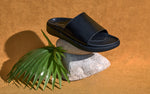 Purewhoosh Slides Sandals in Black for Daily Use
