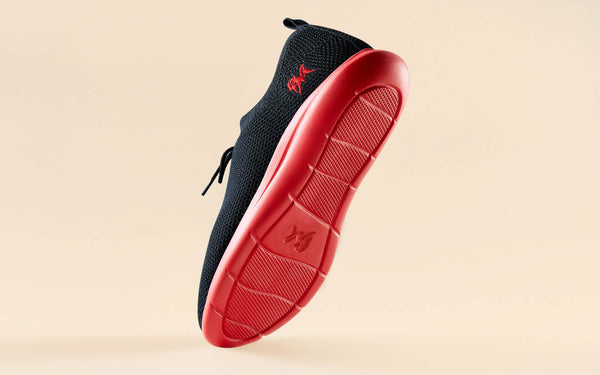 Hale Black / Red Sole